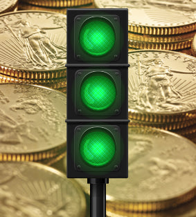 TREASURY SECRETARY GIVES GOLD A GREEN LIGHT