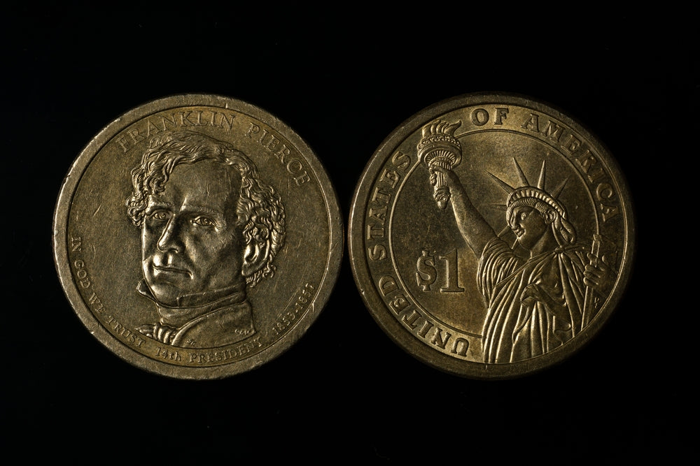 Franklin Pierce Dollar Coin: History and Value of the Presidential Coin