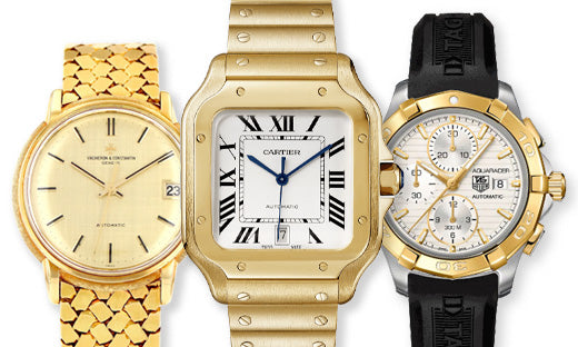 Yellow Gold Watches in Style for the Wealthy