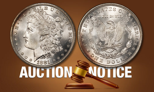 Spectacular Morgan Silver Dollar Auction