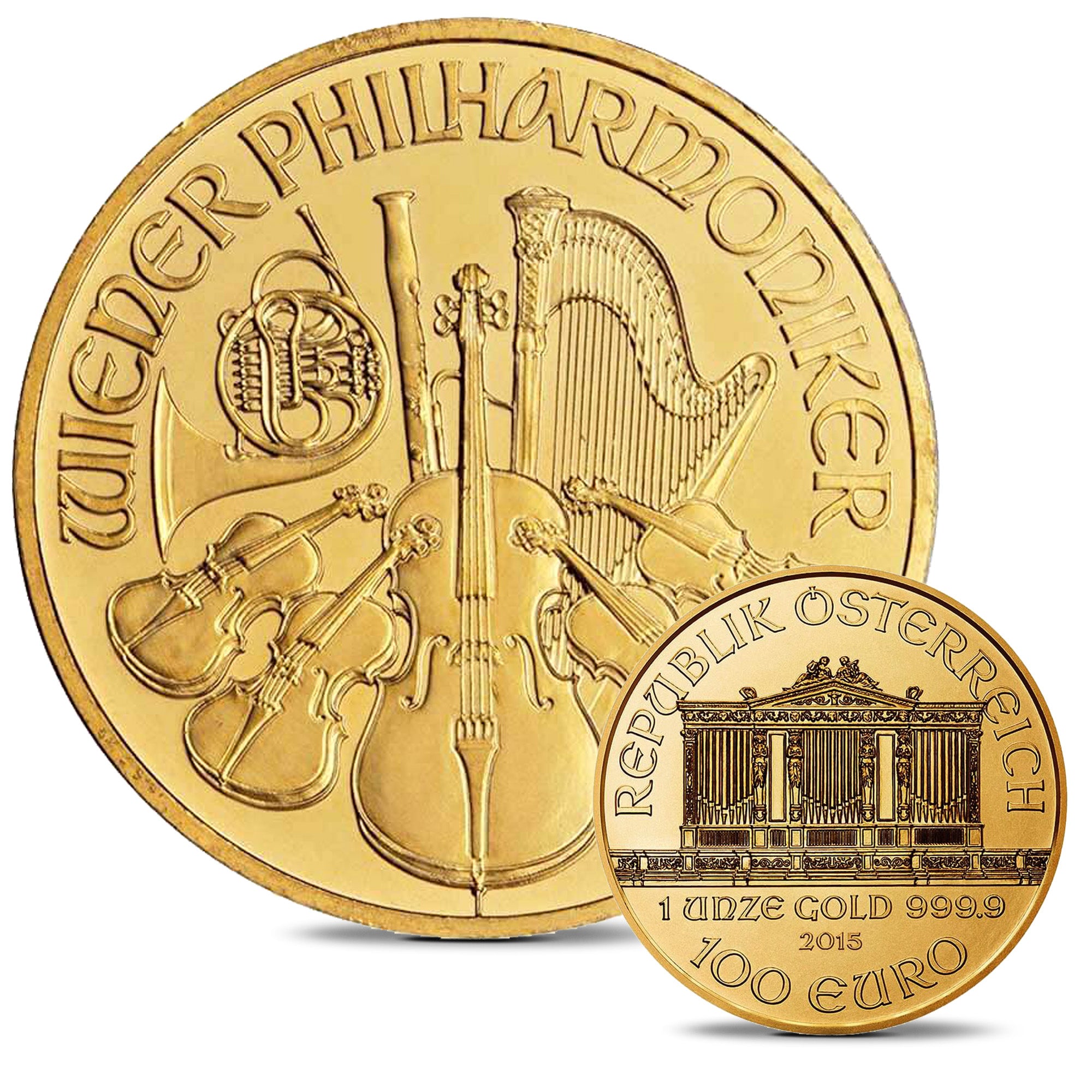 1 oz. Austrian Gold Philharmonic