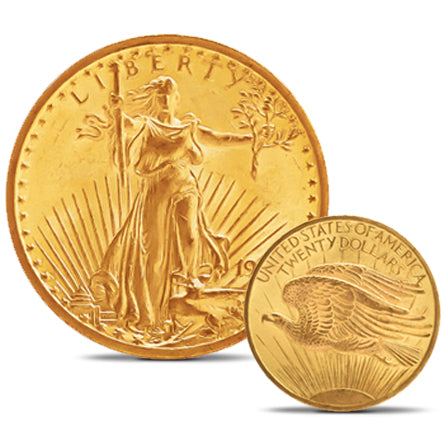 $20 SAINT-GAUDENS DOUBLE EAGLE PRE-1933