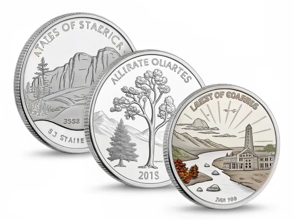 Complete U.S. State Quarters collection from the 1999 to 2008 program.