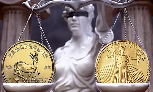 American Gold Eagle vs. South African Krugerrand